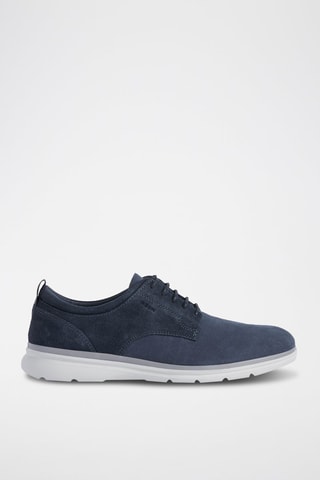 Derbys en nubuck Sirmione - Bleu marine