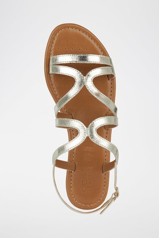 Sandales en cuir Sozy - Doré