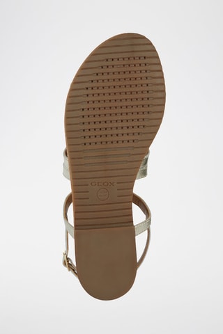 Sandales en cuir Sozy - Doré