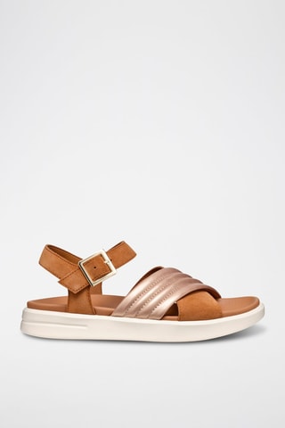 Sandales en nubuck Xan2S - Marron