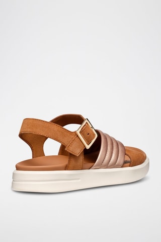 Sandales en nubuck Xan2S - Marron