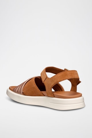 Sandales en nubuck Xan2S - Marron