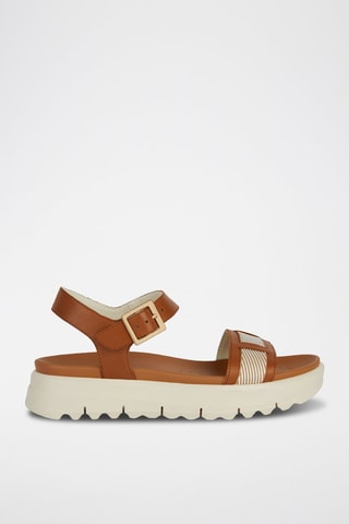 Sandales en cuir Xan2.1S  - Marron