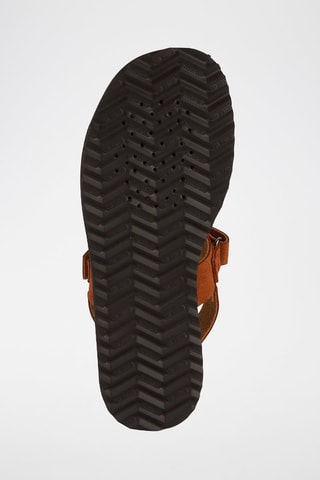 Sandales en nubuck Leuca - Marron