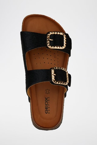 Sandales en cuir New Brionia  - Noir