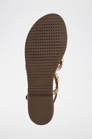 Sandales en cuir Sozy Plus  - Doré