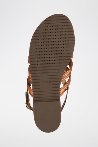 Sandales en cuir Sozy Plus - Cuivre
