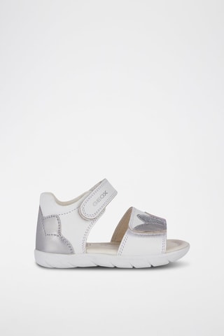 Sandales en cuir Alul - Blanc