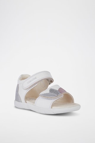 Sandales en cuir Alul - Blanc