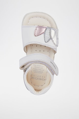 Sandales en cuir Alul - Blanc