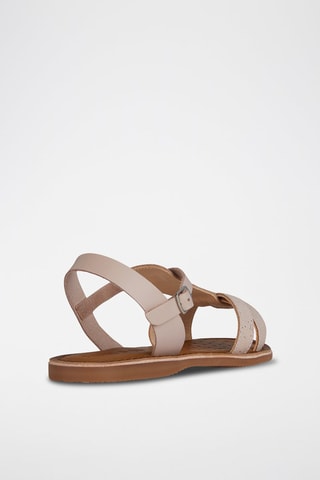 Sandales en cuir Eolie - Beige
