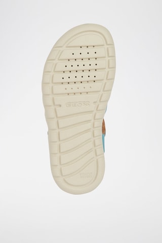 Sandales en cuir  Soleima - Turquoise