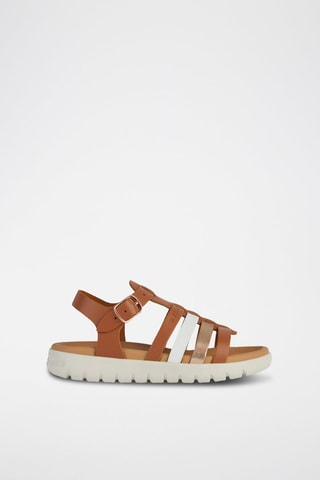 Sandales en cuir  Soleima - Marron