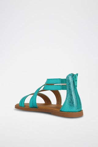 Sandales montantes  Karly  - Turquoise