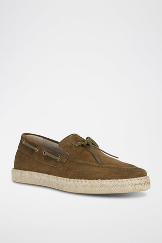 Mocassins en nubuck Ostuni  - Marron