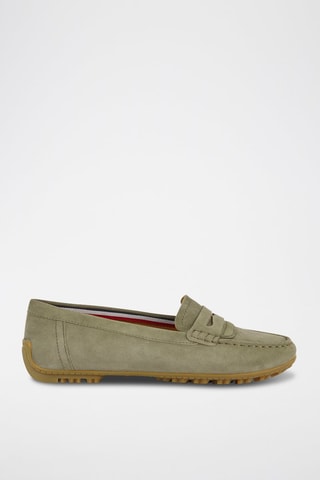 Mocassins en nubuck Kosmopolis + Grip  - Vert