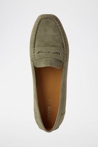 Mocassins en nubuck Kosmopolis + Grip  - Vert