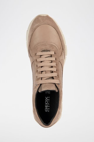 Baskets en cuir Sukie - Taupe