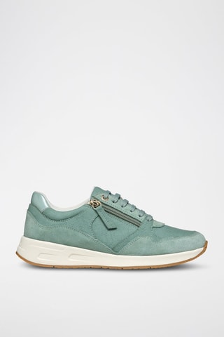 Baskets en cuir Bulmya - Vert clair