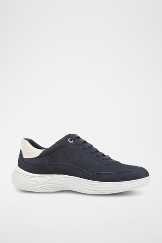 Baskets en cuir Fluctis - Bleu marine