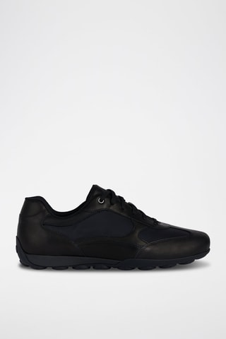 Baskets en cuir Snake 2.0 - Noir