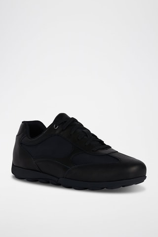 Baskets en cuir Snake 2.0 - Noir