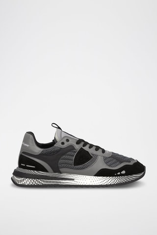 Baskets en cuir - Gris