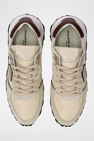 Baskets en cuir - Beige