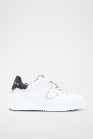 Baskets en cuir - Blanc
