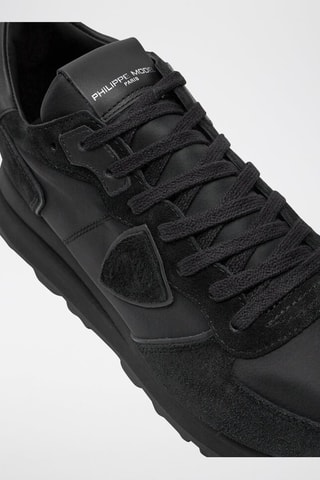 Baskets en cuir - Noir