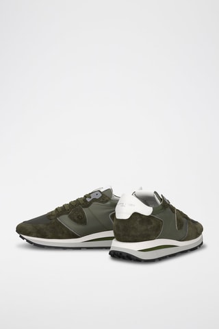 Baskets en cuir - Vert