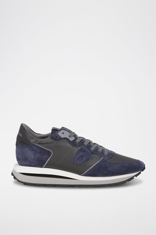 Baskets en cuir - Gris