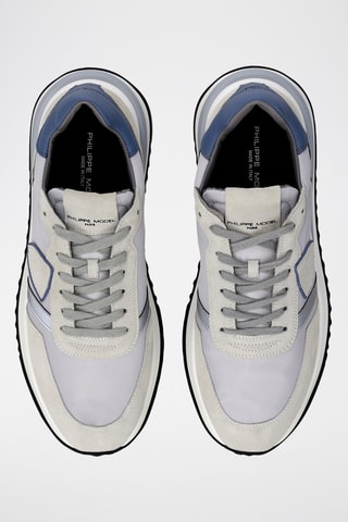 Baskets en cuir - Gris