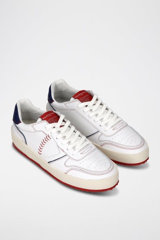 Baskets en cuir - Blanc