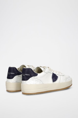 Baskets en cuir de chèvre - Blanc