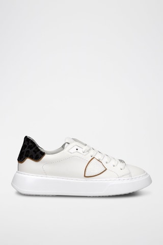 Baskets en cuir - Blanc