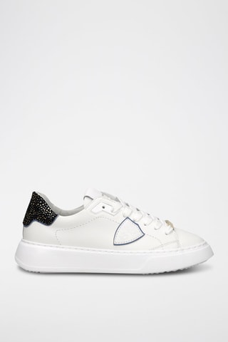 Baskets en cuir - Blanc