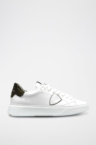 Baskets en cuir - Blanc