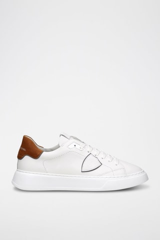 Baskets en cuir - Blanc
