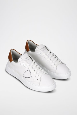 Baskets en cuir - Blanc