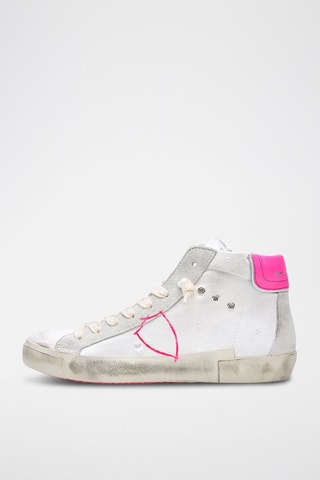 Baskets montantes - Blanc