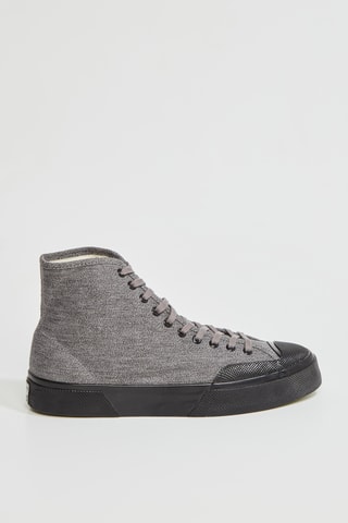 Tennis montantes 2433 SALT PEPPER - Gris chiné