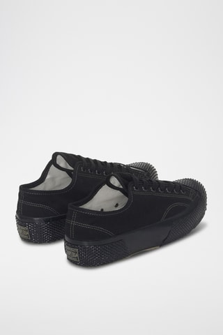 Baskets 2434 MILITARY DECK PIQUE - Noir