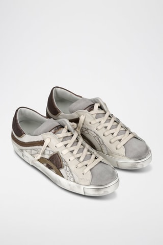 Baskets en cuir - Beige