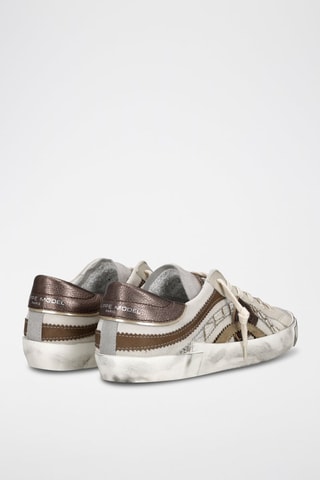 Baskets en cuir - Beige