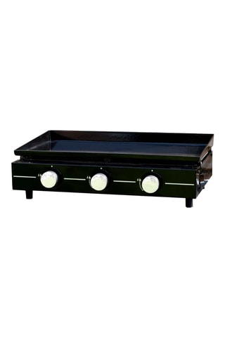 Pack plancha au gaz, 3 brûleurs et housse de protection