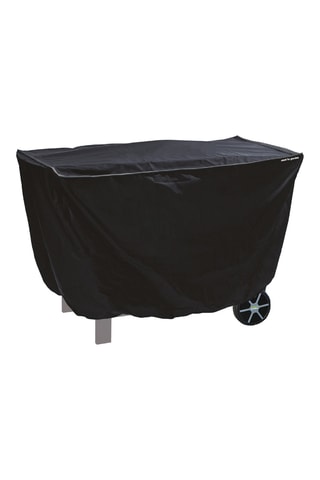 Pack barbecue charbon de bois en fonte Easy 60, paravent, chariot et housse de protection