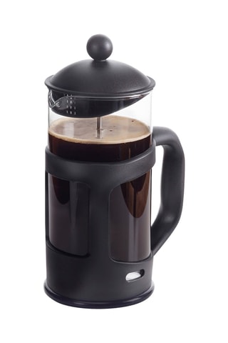 Cafeteira de êmbolo em vidro borossilicato e aço inoxidável - 1 l - 8 chávenas