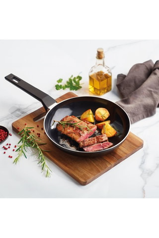 3 frigideiras revestimento cerâmica Carbone Pro - 20/24/28 cm - 1/2/2,5 l