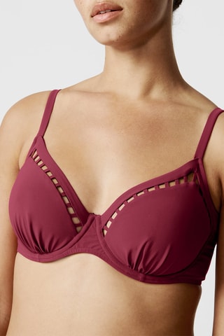 Sujetador de bikini push-up Native - Burdeos - Chantelle